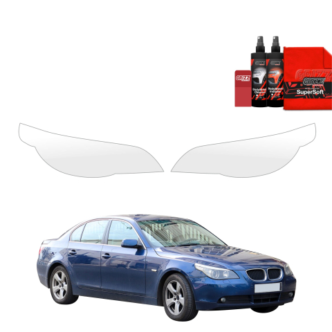 Bodyshield - Folie de protecție 2în1 pentru faruri - BMW 5 E60 Sedan PreLCI (2003-2007)