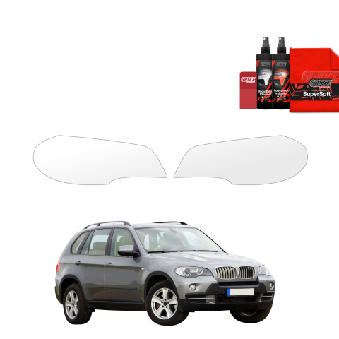 Bodyshield - Folie de protecție 2în1 pentru faruri - BMW X5 E70 SUV 5D (2006-2013)