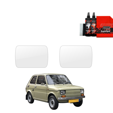 Bodyshield - Folie de protecție 2în1 pentru faruri - Fiat 126P (1972-2000)