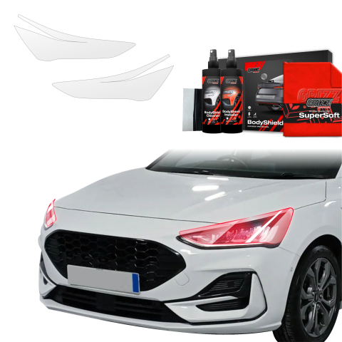 Bodyshield - Folie de protecție 2în1 pentru faruri - Ford Focus ST-Line X Hatchback Facelift (2021-2025)