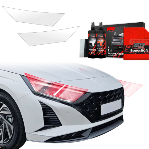 Bodyshield - Folie de protecție 2în1 pentru faruri - Hyundai i20 (2023-2026)