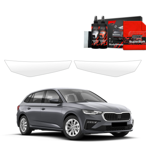 Bodyshield - Folie de protecție 2în1 pentru faruri - Skoda Scala (2023-2025)
