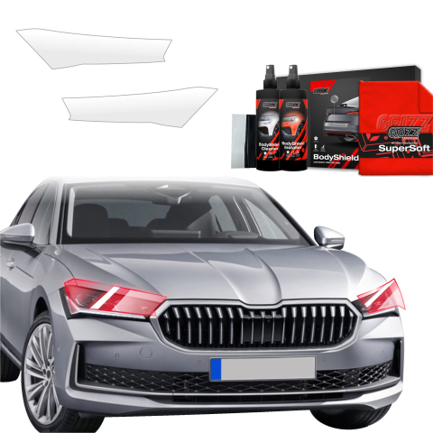 Bodyshield - Folie de protecție 2în1 pentru faruri - Skoda Superb 4 Combi (2024-2026)