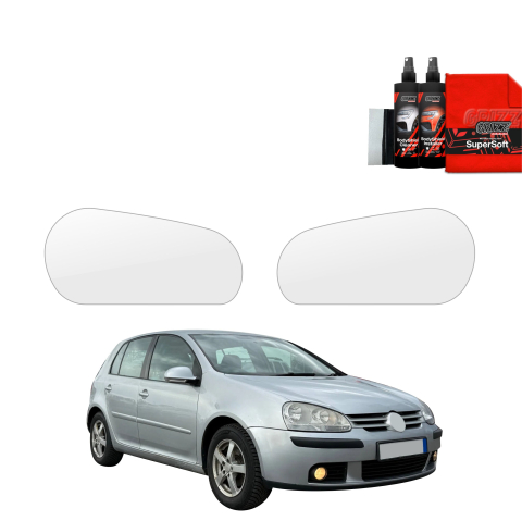Bodyshield - Folie de protecție 2în1 pentru faruri - Volkswagen Golf 5 Hatchback 5D (2003-2009)