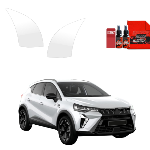 Folie interior - Folie de protecție 2în1 pentru prag lateral spate - Mitsubishi ASX Facelift (2024-2026)