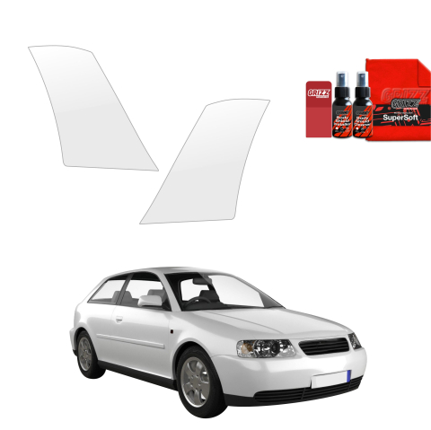 Folie interior - Folie de protecție 2în1 pentru prag lateral spate și față - Audi A3 8L Hatchback 3D (1996-2003)
