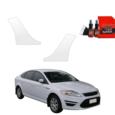 Folie interior - Folie de protecție 2în1 pentru prag lateral spate și față - Ford Mondeo Mk4 (2010-2014)