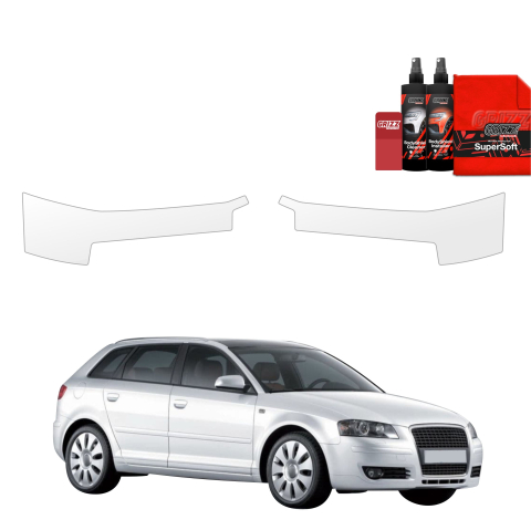 Folie interior - Folie de protecție 2în1 pentru praguri - Audi A3 8P Hatchback 5D (2008-2012)