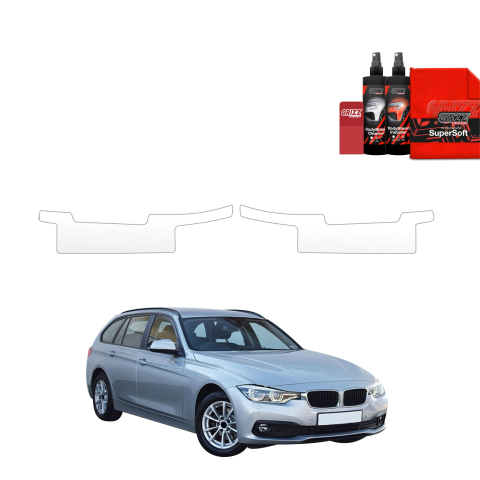 Folie interior - Folie de protecție 2în1 pentru praguri - BMW 3 F31 Kombi LCI (2015-2018)