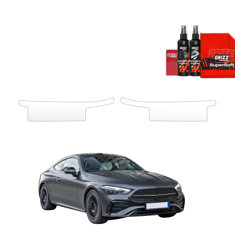 Folie interior - Folie de protecție 2în1 pentru praguri - Mercedes CLE 300 (2023-2026)