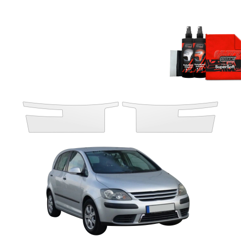Folie interior - Folie de protecție 2în1 pentru praguri - Volkswagen Golf Plus Hatchback 5D (2004-2008)