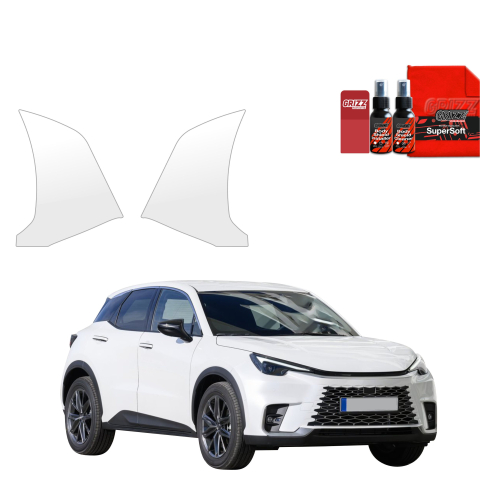 Folie interior - Folie de protecție 2în1 pentru pragurile laterale față și spate - Lexus LBX (2023-2026)