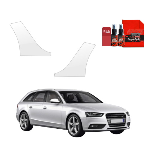 Folie interior - Folie de protecție 2în1 pentru pragurile laterale spate și față - Audi A4 B8 Avant Facelifting (2011-2015)