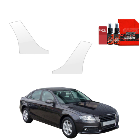 Folie interior - Folie de protecție 2în1 pentru pragurile laterale spate și față - Audi A4 B8 Sedan (2007-2011)