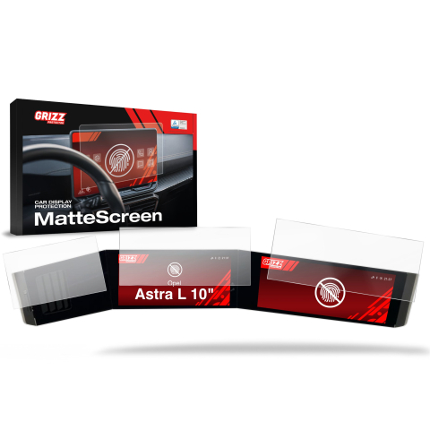 Folie Ecran - Folie de protecție 3în1 pentru ecran Opel Astra L Pure Panel 10" (2021-2026) Anti-amprentă, Mat