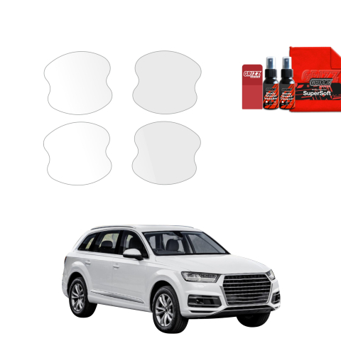 Bodyshield - Folie de protecție 4în1 pentru adâncituri mânere ușă - Audi Q7 (2015-2019)