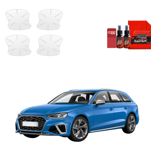 Bodyshield - Folie de protecție 4în1 pentru adâncituri mânere uși - Audi A4 Avant (2019-2024)