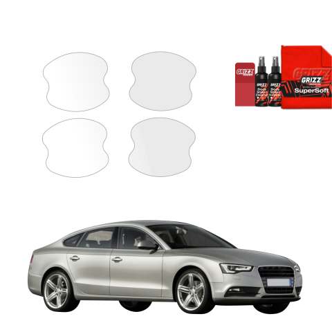 Bodyshield - Folie de protecție 4în1 pentru adâncituri mânere uși - Audi A5 8T SUV 5D (2007-2016)