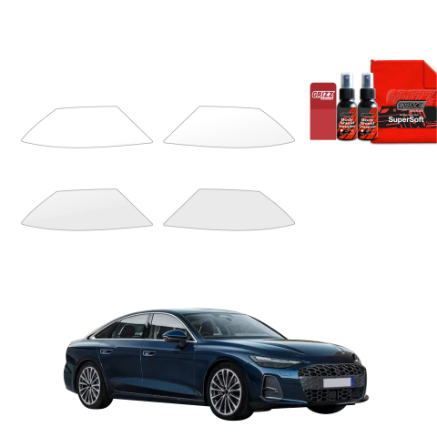 Bodyshield - Folie de protecție 4în1 pentru adâncituri mânere uși - Audi A6 Limuzină (2025-2026)
