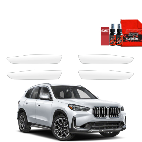 Bodyshield - Folie de protecție 4în1 pentru adâncituri mânere uși - BMW X1 (2023- 2025)