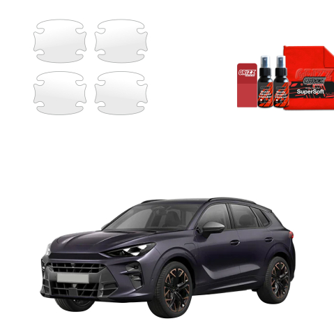 Bodyshield - Folie de protecție 4în1 pentru adâncituri mânere uși - Cupra Terramar (2024-2026)