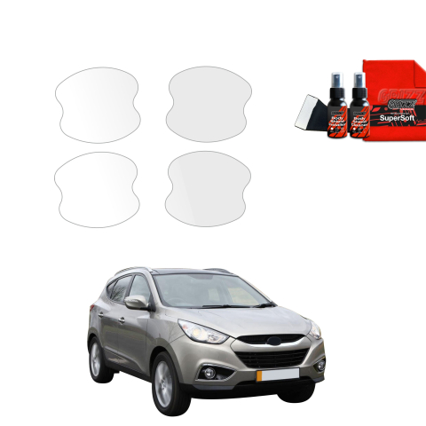 Bodyshield - Folie de protecție 4în1 pentru adâncituri mânere uși - Hyundai ix35 (2009-2013)