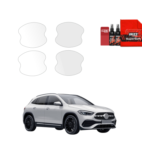 Bodyshield - Folie de protecție 4în1 pentru adâncituri mânere uși - Mercedes GLA 200 (2020-2026)