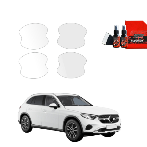 Bodyshield - Folie de protecție 4în1 pentru adâncituri mânere uși - Mercedes GLC Wagon (2025-2026)