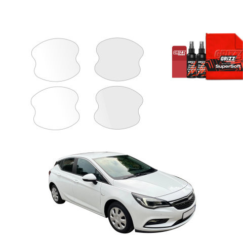 Bodyshield - Folie de protecție 4în1 pentru adâncituri mânere uși - Opel Astra K Facelift (2019-2022)