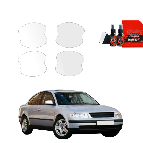Bodyshield - Folie de protecție 4în1 pentru adâncituri mânere uși - Volkswagen Passat B5 Sedan (1996-2000)