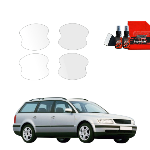 Bodyshield - Folie de protecție 4în1 pentru adâncituri mânere uși - Volkswagen Passat B5 Variant (1996-2000)