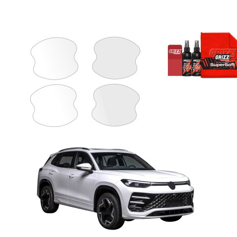 Bodyshield - Folie de protecție 4în1 pentru adâncituri mânere uși - Volkswagen Tayron (2025-2026)
