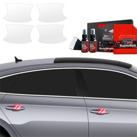 Bodyshield - Folie de protecție 4în1 pentru adâncituri mânere uși - Volkswagen VW Arteon (2024-2025)