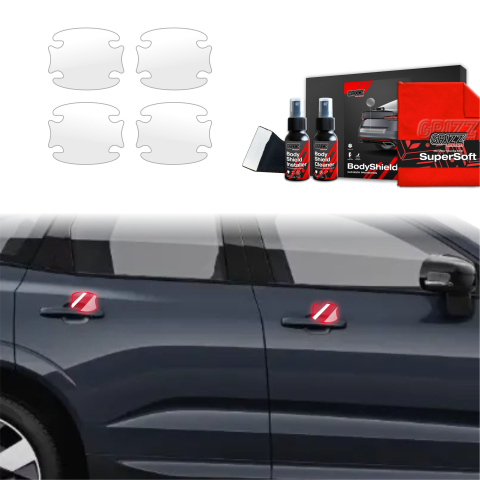 Bodyshield - Folie de protecție 4în1 pentru adâncituri mânere uși - Volvo XC60 2 (2022-2026)