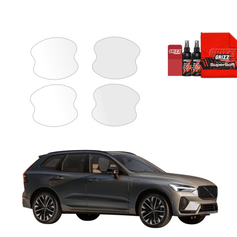 Bodyshield - Folie de protecție 4în1 pentru adâncituri mânere uși - Volvo XC60 (2025-2026)