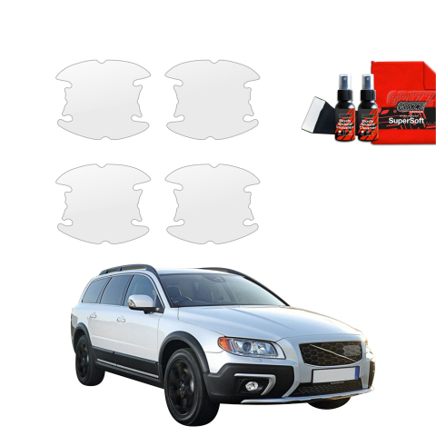 Bodyshield - Folie de protecție 4în1 pentru adâncituri mânere uși - Volvo XC70 3 Kombi 5D (2013-2016)