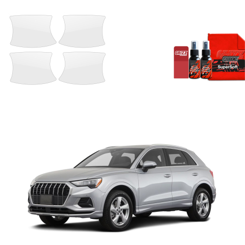 Bodyshield - Folie de protecție 4în1 pentru adânciturile mânerelor ușilor - Audi Q3 Sportback (2018-2025)