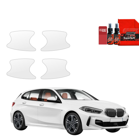 Bodyshield - Folie de protecție 4în1 pentru adânciturile mânerelor ușilor - BMW 1 118i (2020-2026)