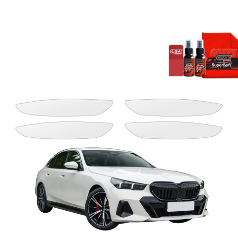 Bodyshield - Folie de protecție 4în1 pentru adânciturile mânerelor ușilor - BMW 5 Kombi G60 520d (2024-2026)