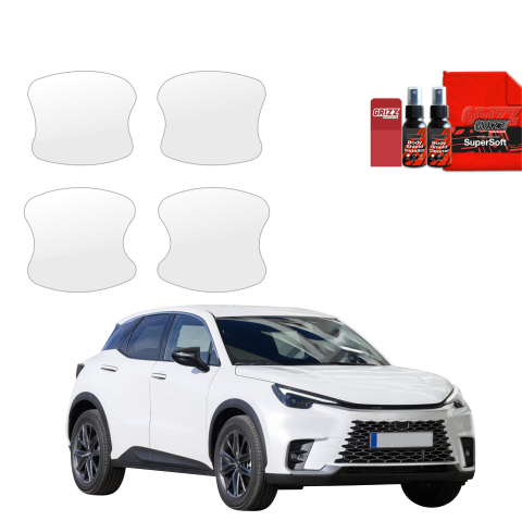 Bodyshield - Folie de protecție 4în1 pentru adânciturile mânerelor ușilor - Lexus LBX (2023-2026)