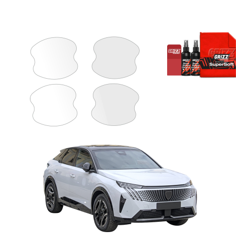 Bodyshield - Folie de protecție 4în1 pentru adânciturile mânerelor ușilor - Peugeot 3008 (2024-2026)