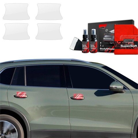 Bodyshield - Folie de protecție 4în1 pentru adânciturile mânerelor ușilor - Volkswagen VW Tiguan 3 (2024-2026)