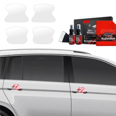 Bodyshield - Folie de protecție 4în1 pentru adânciturile mânerelor ușilor - Volkswagen VW Touran (2024-2026)