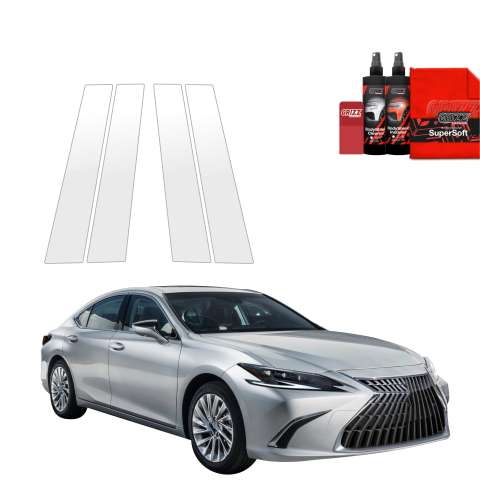 Bodyshield - Folie de protecție 4în1 pentru coloana B-C - Lexus ES 300h (2021-2024)
