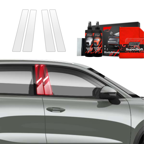 Bodyshield - Folie de protecție 4în1 pentru coloana B - Skoda Kodiaq 2 (2024-2026)