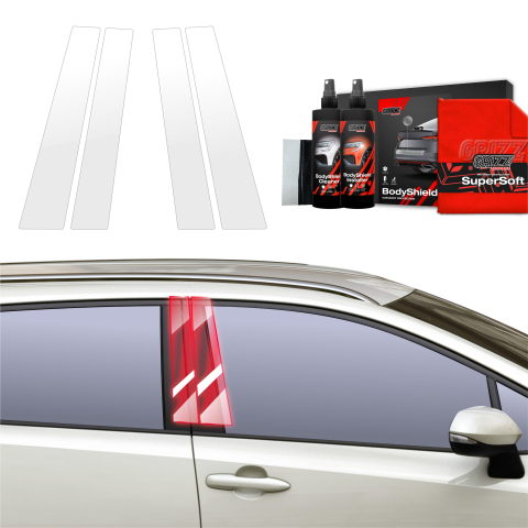 Bodyshield - Folie de protecție 4în1 pentru coloana B - Toyota Corolla Combi Facelift (2022-2026)
