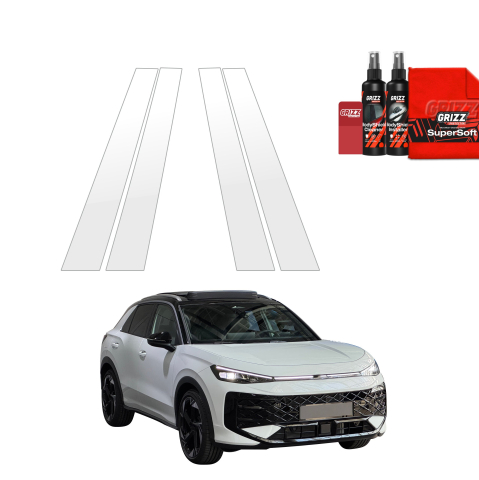 Bodyshield - Folie de protecție 4în1 pentru coloana B - Volkswagen T-Roc (2025-2026)
