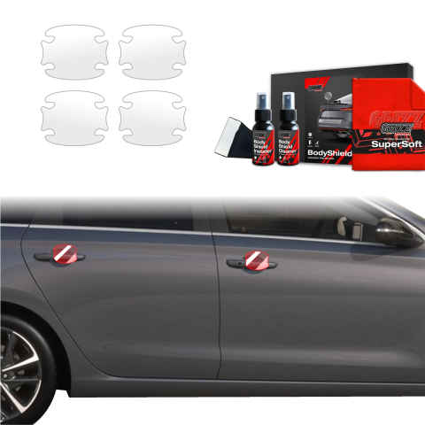 Bodyshield - Folie de protecție 4în1 pentru cuvele mânerelor ușilor - Hyundai i30 Wagon (2020-2026)