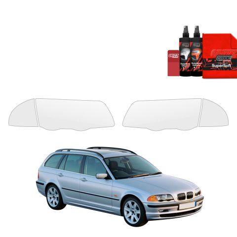 Bodyshield - Folie de protecție 4în1 pentru faruri - BMW 3 E46 Kombi Pre-LCI (1998-2001)