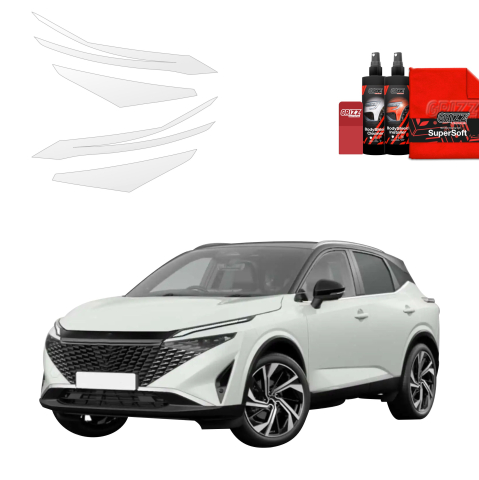Bodyshield - Folie de protecție 4în1 pentru faruri - Nissan Qashqai 3 Facelift (2024-2026)